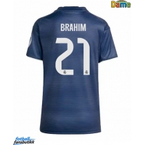 Real Madrid Brahim Diaz #21 Bortedrakt Dame 2025-26 Kortermet